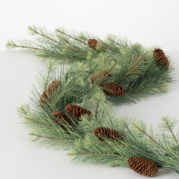 59'' In. Faux Pine Garland 